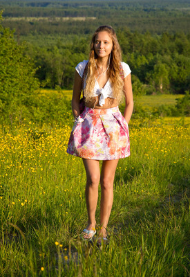 Caramel in Meadow Fun by Abby Winters