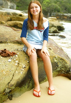 Elizabeth in Outdoor Nudes by Abby Winters