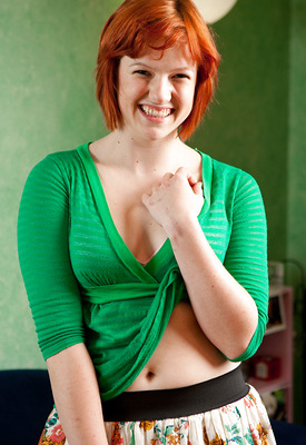 Cute Redhead Jette by Abby Winters