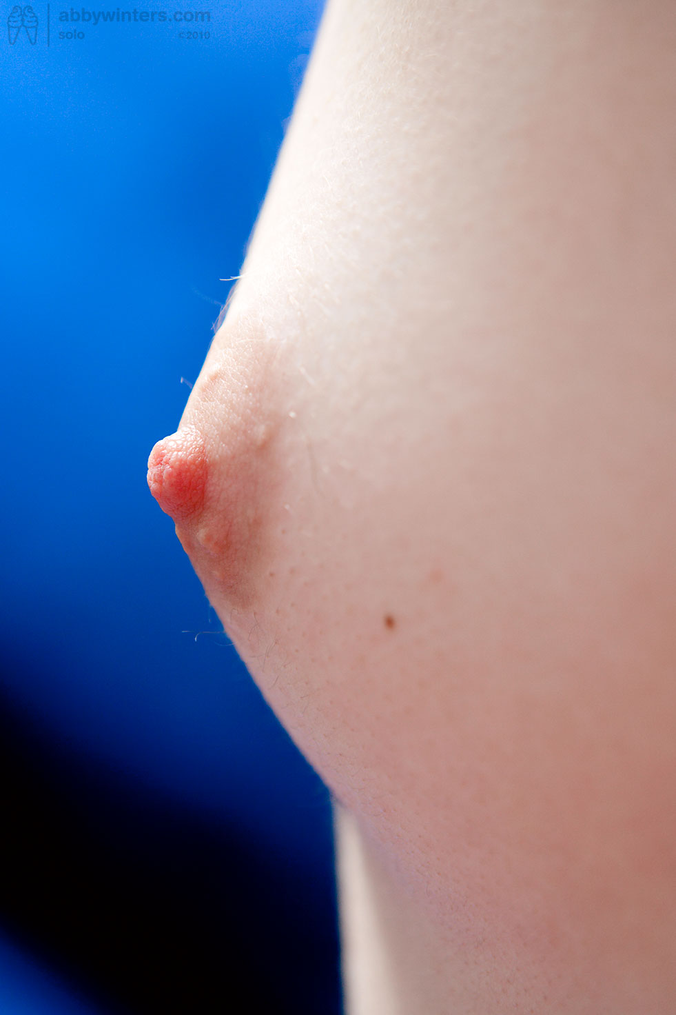 Small pink nipples