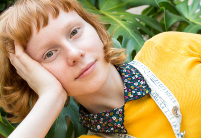 Emma B in Fingering Outdoors by Abby Winters