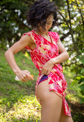 Kira R in Full Bush by Abby Winters