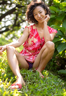 Kira R in Full Bush by Abby Winters