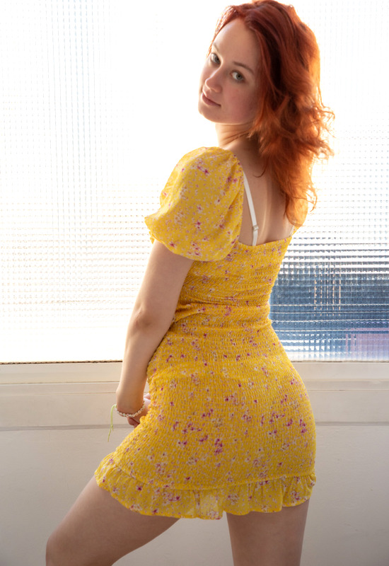 Sheryl in Neon Light by Abby Winters