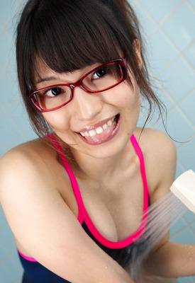 Erika in Swimsuit Shower by All Gravure