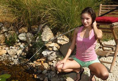 Anita Bellini in Pond Skimming by ALS Scan