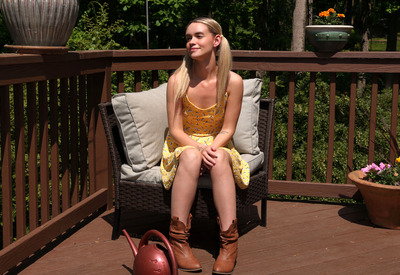 Khloe Kingsley in Glass Phallus by ALS Scan