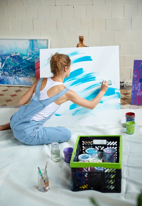 Amelie Lou in Passion For Painting