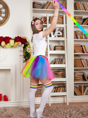 Raisa in Rainbow Girl by Amour Angels - 1 of 16