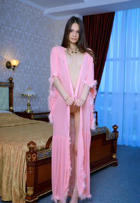 Ania in Pink Robe by Amour Angels
