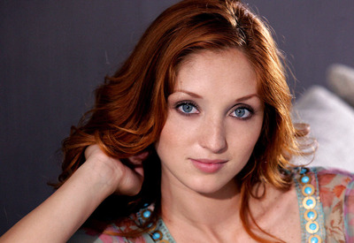 Michelle in Auburn Falling On Topaz by Babes