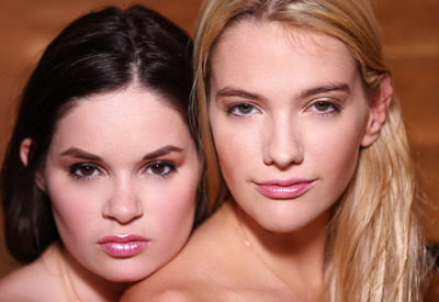 Jenna and Kenna in Girls Go Crazy For Glittered Pussies by Colette