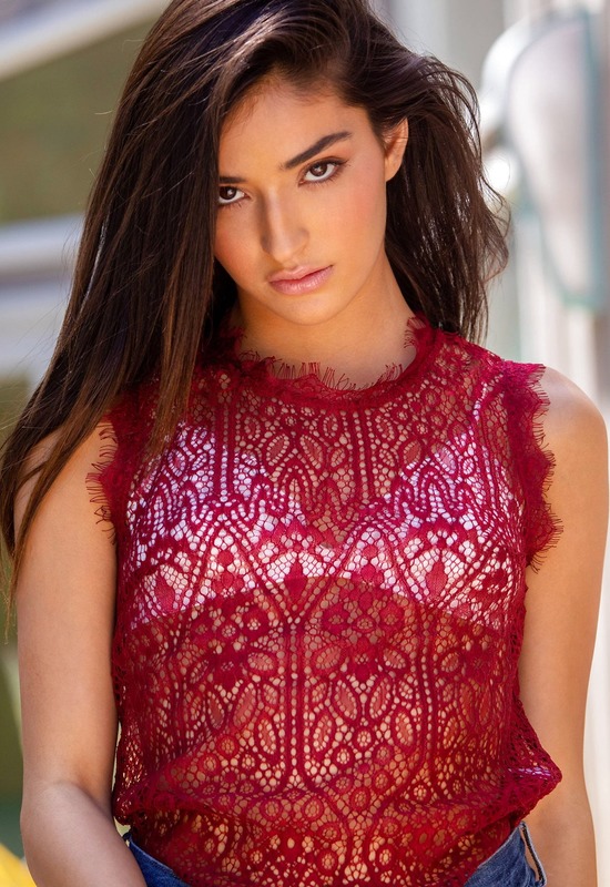 Emily Willis in Jean Shorts by Digital Desire