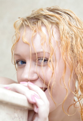 Anfisa B. in Wet Curls by Erotic Beauty