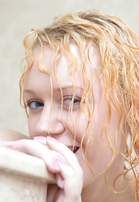 Anfisa B. in Wet Curls by Erotic Beauty