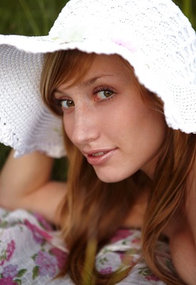 Sasha J in The Meadow by Erotic Beauty