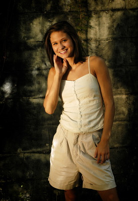 Elela in White Dress by Erotic Beauty