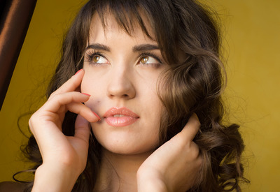 Celina T in Glowing Golden by Erotic Beauty