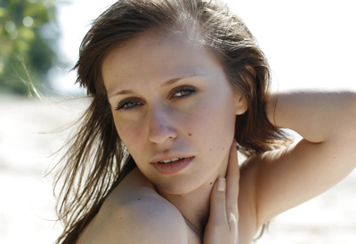 Lilly B in Nude Outdoors by Errotica Archives