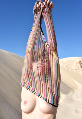 Maxa in Sand Dunes by Errotica Archives