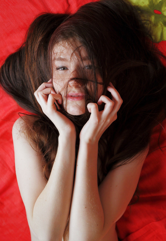 Emily Bloom in Rojo by Eternal Desire