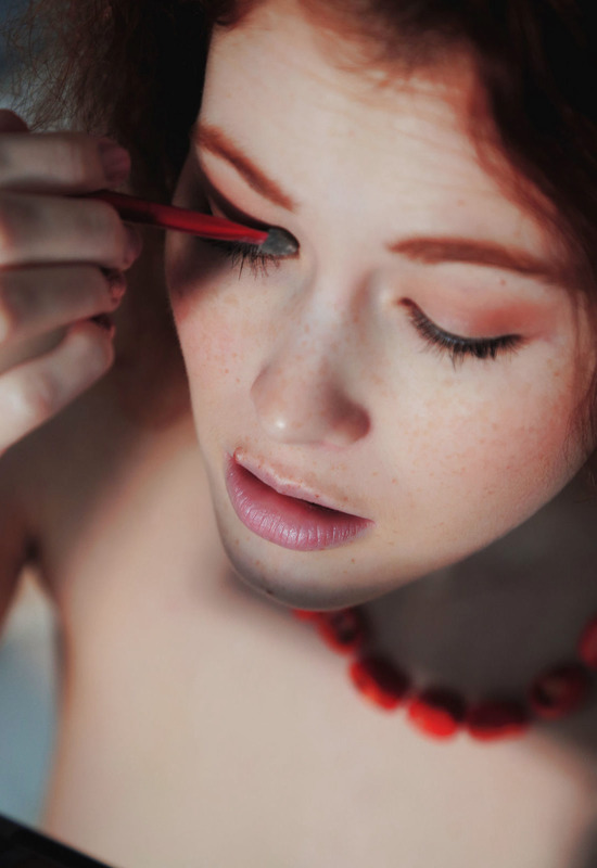 Adel C in Orange by Eternal Desire