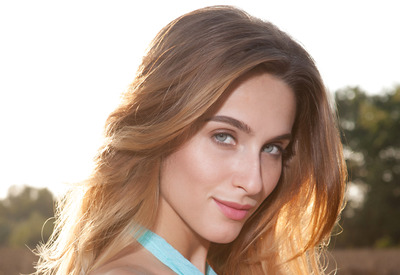 Rena in Field Of Gold by Femjoy