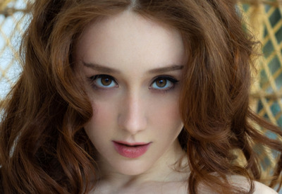 Alice Mido in Blue Silk by Femjoy