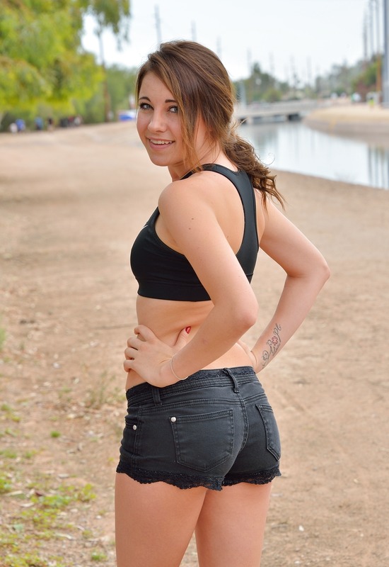 Kinsley in Busty Jogger by FTV Girls
