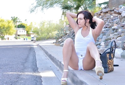 FTV girl Soraya in Public Nudity