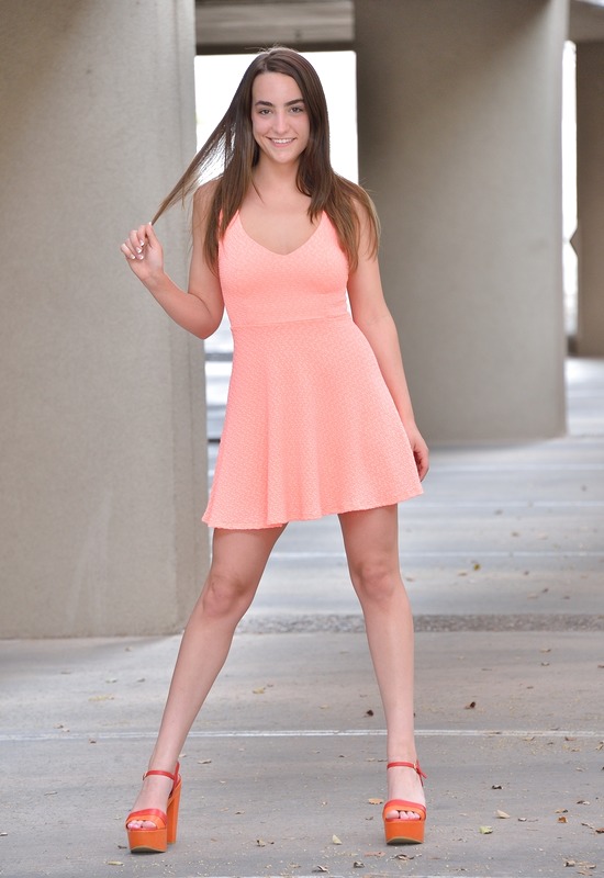 Jeri from FTV Girls showing upskirts in public