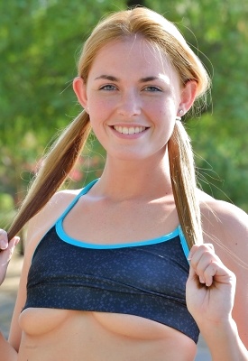 FTV model Bailee in A New FTV Nudist