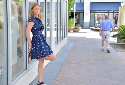 FTV Girls Bailee teasing in public at the mall - 5 of 16