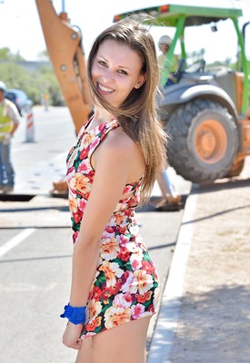 FTV girl Shea in Construction Fantasy