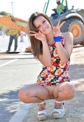 FTV girl Shea in Construction Fantasy