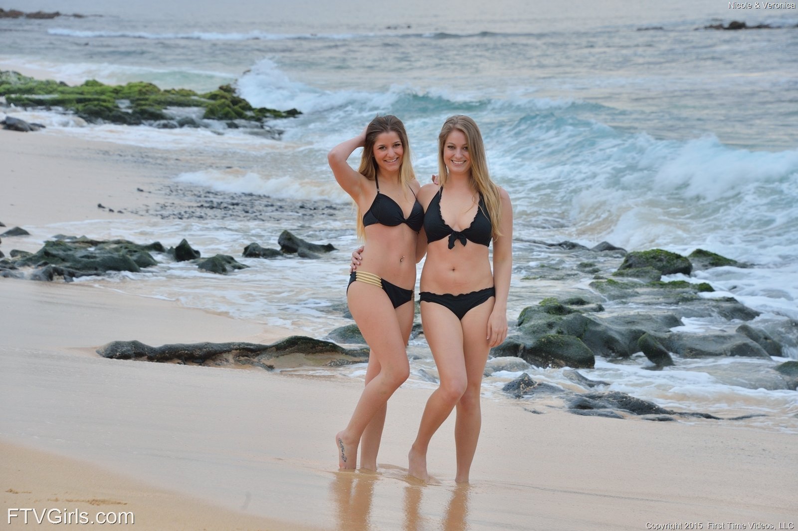 Ftv Girls Nicole And Veronica In Hawaii Beachside Nudes