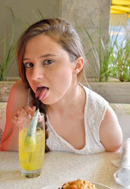 New FTV girl Ellie in Pretty Teen Whites