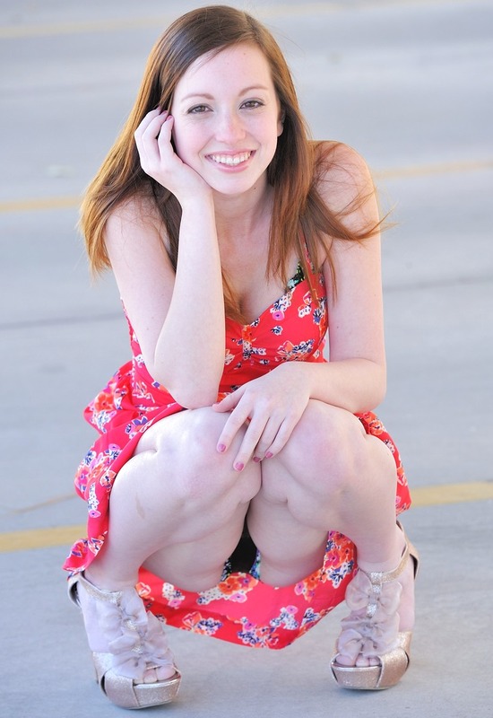 Victoria Voss in Parking Lot Striptease by FTV Girls