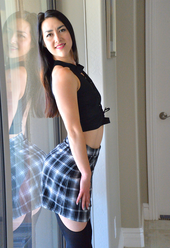 Isabel in Sexy Black Stockings by FTV Girls