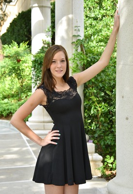 Molly in The Black Dress by FTV Girls