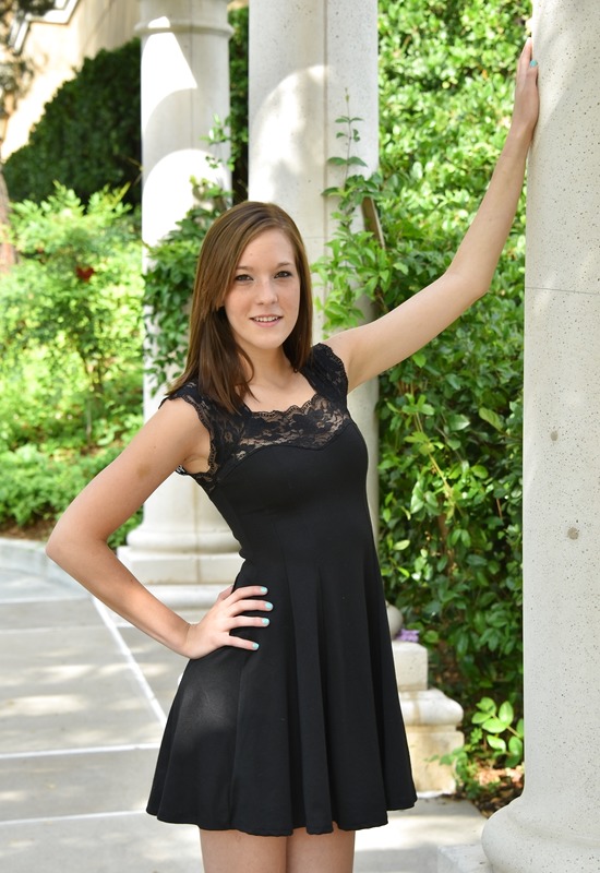 Molly in The Black Dress by FTV Girls