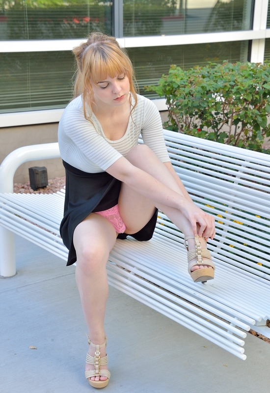 Alyssa in Upskirt and Nudes by FTV Girls