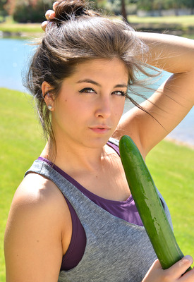 Natalie in Public Veggies by FTV Girls