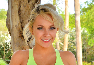 Sinclair in Green Spandex by FTV Girls