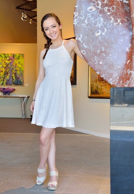 Lily Jordan in Visiting The Gallery by FTV Girls