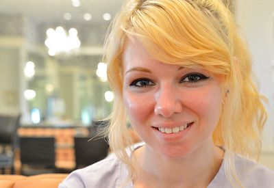 Astrid in Flexible Striptease by FTV Girls