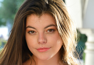 Scarlett in Sexy In Orange Heels by FTV Girls