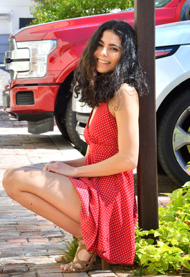 Paola in Graduation Photos by FTV Girls