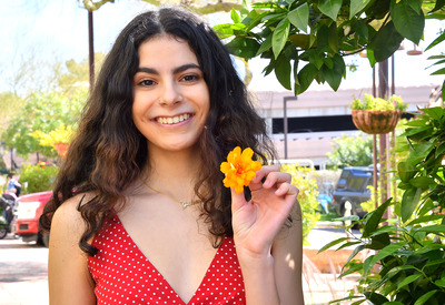 Paola in Graduation Photos by FTV Girls