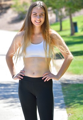 Carmen in Her Runners Form by FTV Girls